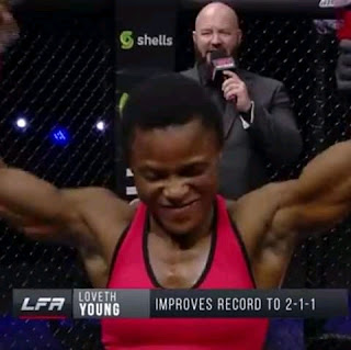 Nigeria Mixed Martial Arts Fedration Hails Loveth ‘Nigerian Terminator’ Young on LFA Victory