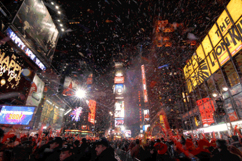 times square at night wallpaper. New Year#39;s Eve in Times Square