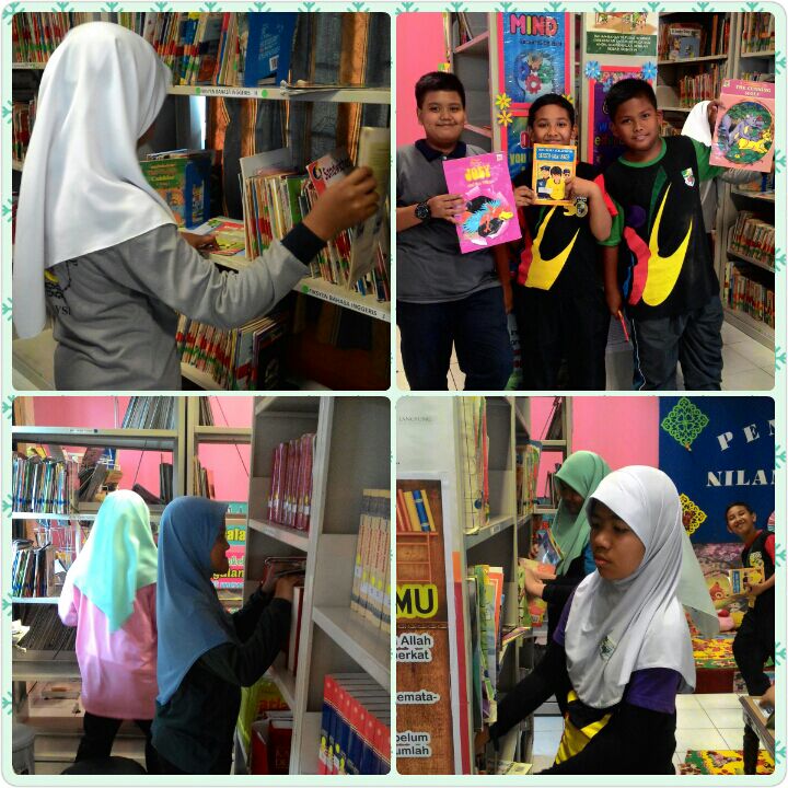 PUSAT SUMBER SEKOLAH: MELUKIS KULIT BUKU