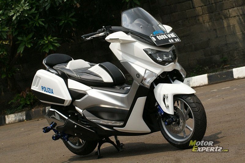 hasil modifikasi yamaha nmax terbaru