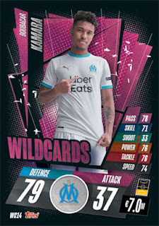 Topps Match Attax 2020-2021 Olympique de Marseille Set