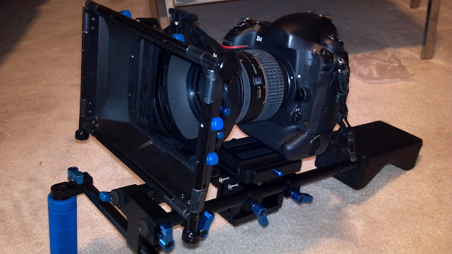 DSLR cinema rig: mattebox