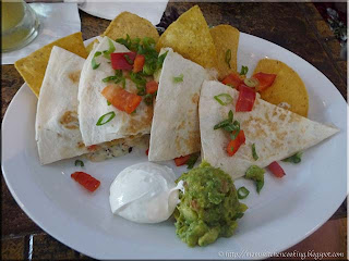 seafood quesadilla