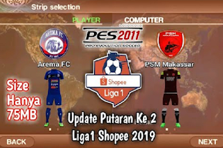 Download PES 2011 Mod Liga Indonesia 2019 | 75Mb | September 2019