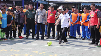 Wakil Bupati Sidoarjo Buka Al Muslim Futsal Competition Bupati Cup 2020