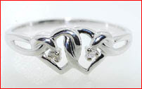 Double Heart Ring