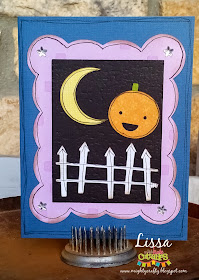 Cute and Sweet Halloween Card by Lissa for Miss Kate Cuttables