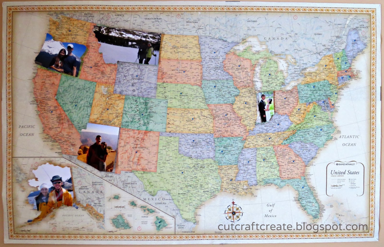 Cut Craft Create Map Inspired Home Decor 