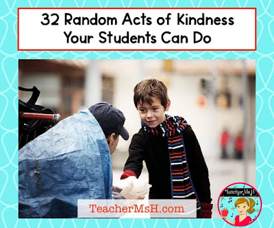 32 Random Acts of Kindness for Kids