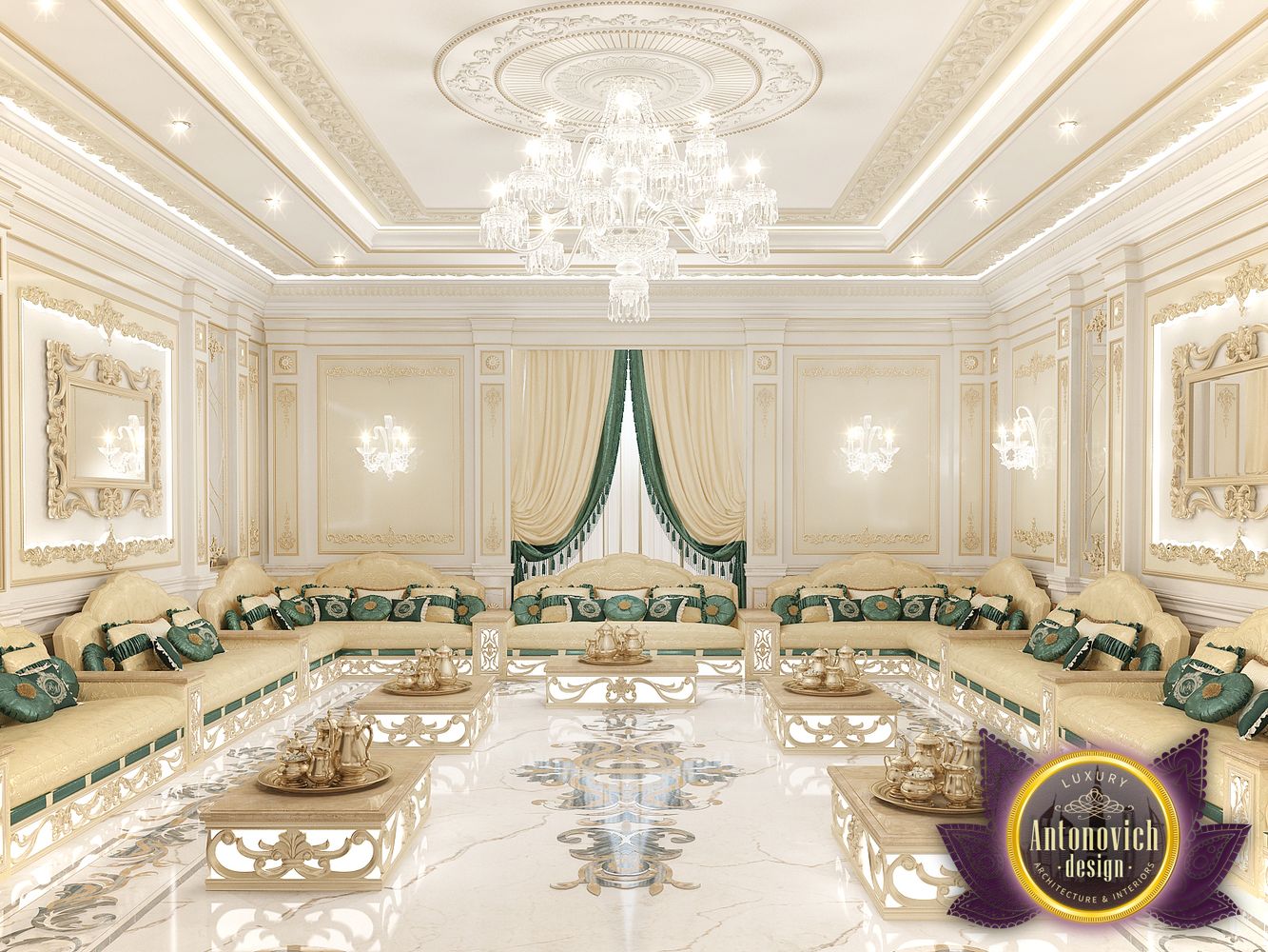 nigeiradesign Arabic Majlis Interior Design from Luxury 