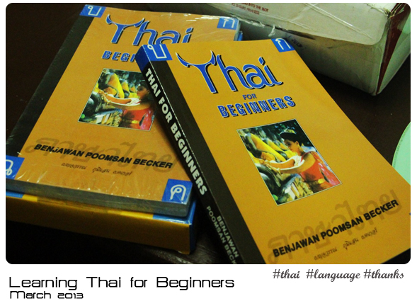 Learning Thai for Beginners Book