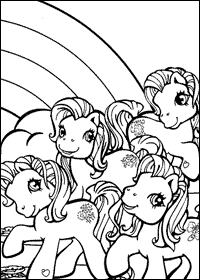  Pony on P  Ginas Para Colorear De My Little Pony   El Bebe De Mama   Embarazo