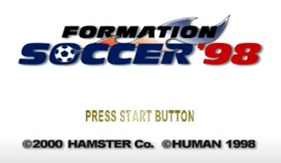 Formation Soccer 98 PS1 title