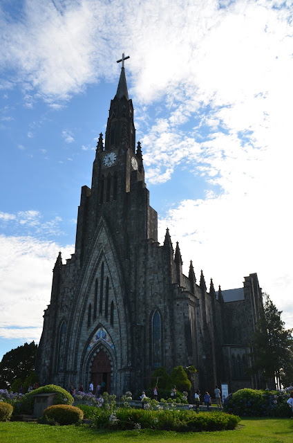 Catedral de Pedra de Canela, uma arquitetura lindíssima e a parte interna mais linda ainda 