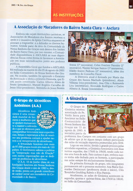 PROGRAMAÇÃO DAS FESTIVIDADES DE N. SRA. DAS GRAÇAS - 2005 - PAG 51