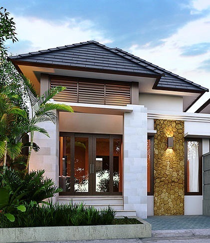 Desain Rumah Mewah 1 Lantai Model Terbaru Bargaya Modern