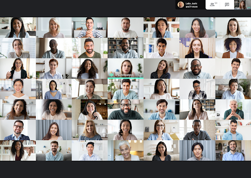 Google Workspace Updates: See up to 49 people, including yourself