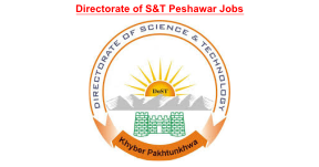 Directorate of S&T Peshawar jobs 2020