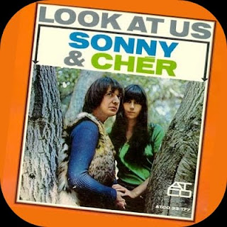 Cover of Sonny & Cher's 1965 album 'Look At Us'