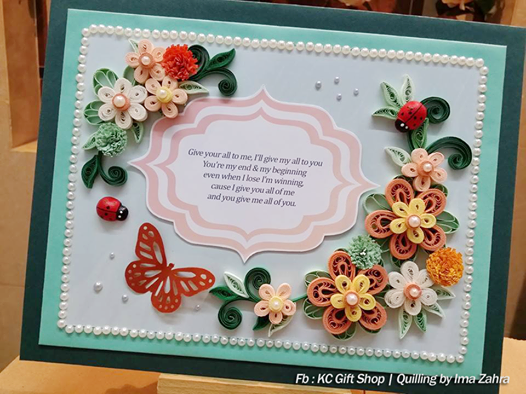 Kertas dan Cinta: Wedding Guest Book Mint Green and Peach