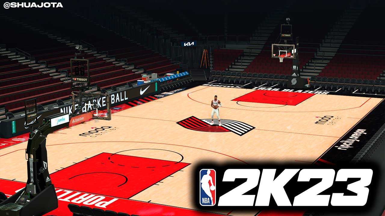 NBA 2K23 Portland Trail Blazers Arena