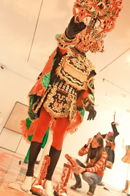 Carnaval de Oruro en una sala de museo