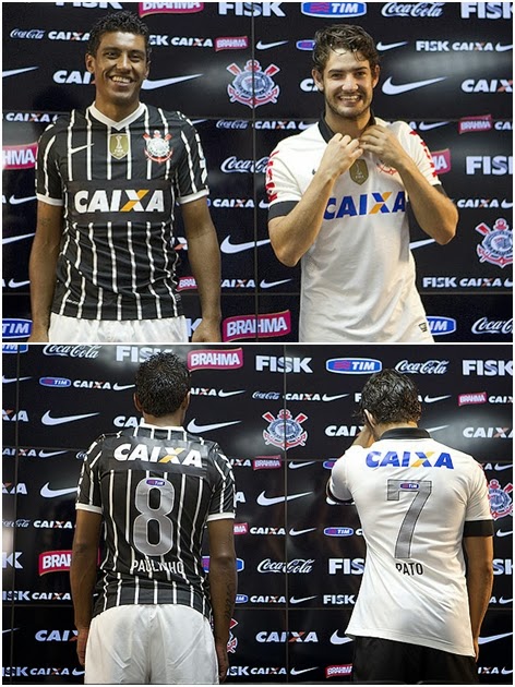 Jersey Grade Ori Corinthians Home Official 2013-2014