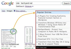 Preview Thumbnail Images In Google Image Search Results Using FlickrZoom