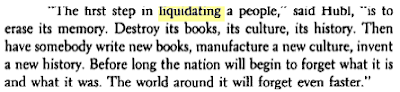 Milan Kundera, The Book of Laughter and Forgetting, trans. Michael Henry Heim (New. York: Alfred A Knopf, Inc., 1980), p. 159.