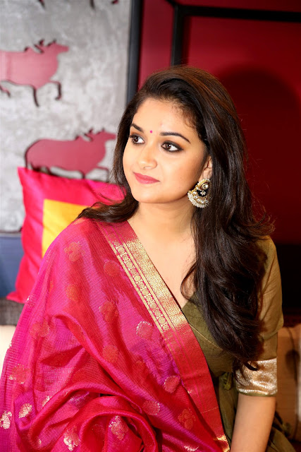 Keerthy Suresh Picture at Mahanati Jewellery Launch