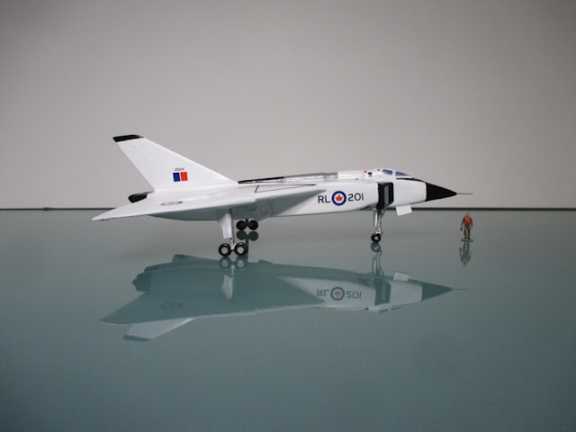 1/144 Avro Canada CF-105 Arrow diecast metal aircraft miniature
