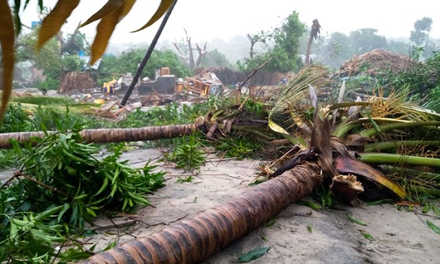 Sobe para 53 o número de pessoas mortas devido ao ciclone Gombe