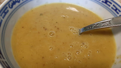 Leek and Chestnut soup