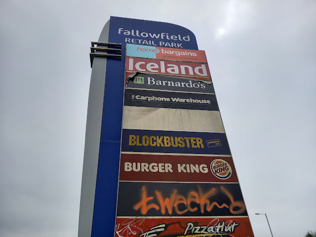 Blockbuster Video store in Fallowfield, Manchester