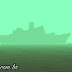 Navios no horizonte do oceano