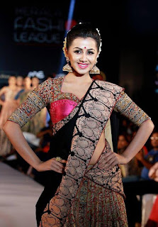 Nikki Galrani at Kerala Fashion League 2015