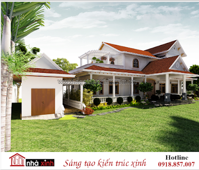 mau biet thu dep, thiet ke biet thu, biet thu