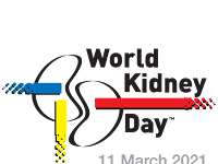 World Kidney Day - 11 March. (Second Thursday in March)