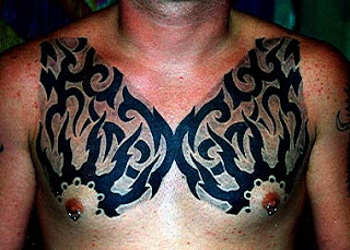 tribal tattoo ideas on chest