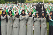 Senam Massal dan Deklarasi: Fatayat NU Banyumas