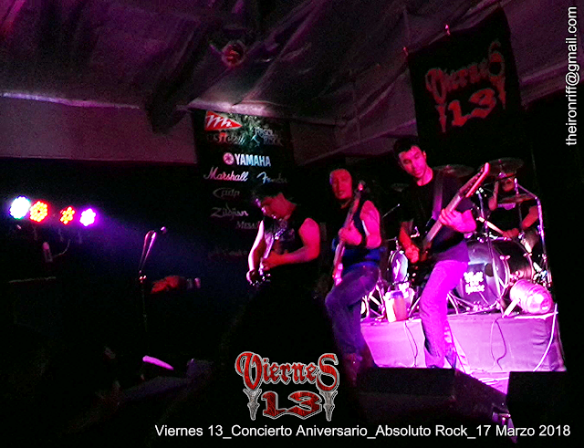 20 Años de Heavy Metal en Paraguay - Viernes 13 Concierto Aniversario 2018 - https://www.facebook.com/OfficialViernes13