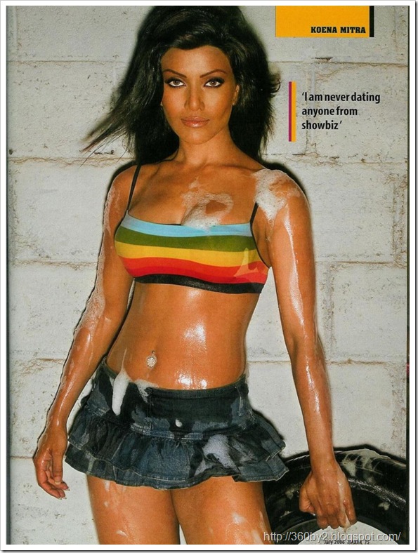Koena Mitra in a boldest photo shoot ever