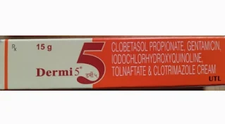 Dermi 5 cream uses in hindi,fayde,side effects