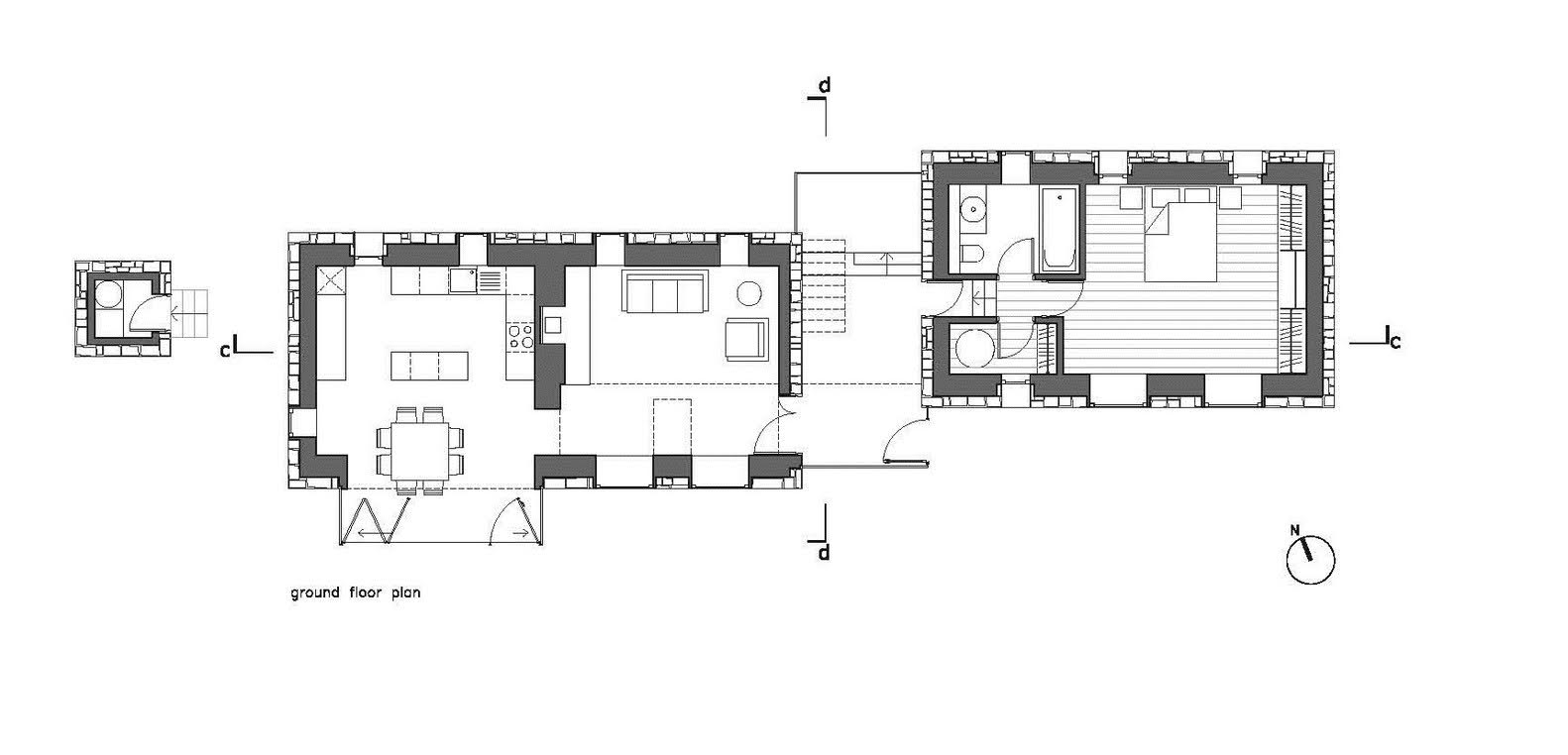 Casa de campo en la costa irlandesa en Connemara - Peter Legge Associates