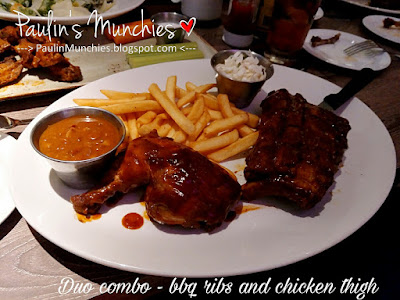 Paulin's Muchies - Hard Rock Cafe at Cuscaden Road - Duo BBQ and Chicken Thigh