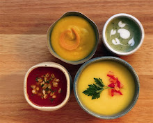 Sopa de Batata Baroa com tomates