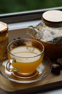 Ginger tea is a cough home remedy