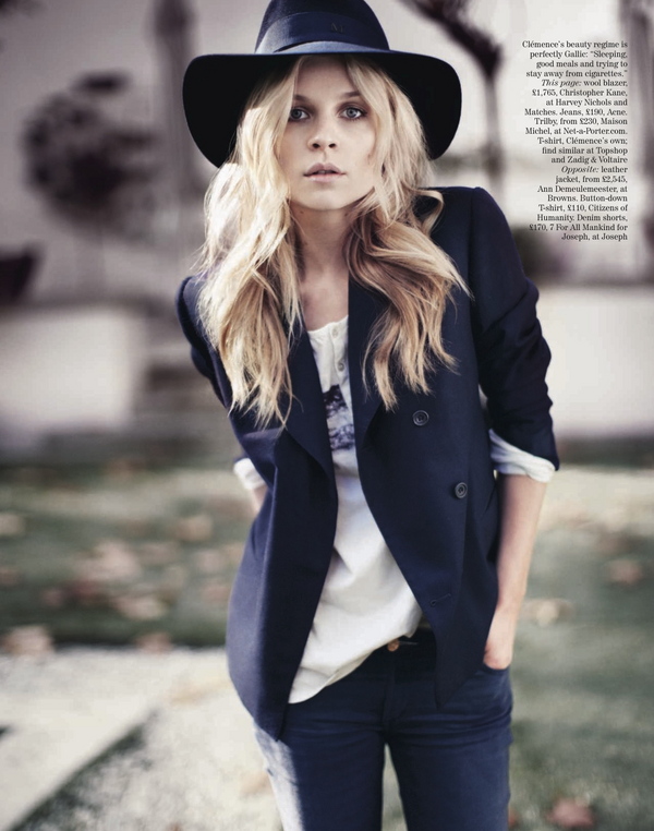 clemence poesy really talented but ever so enjoyable to spy her outfits