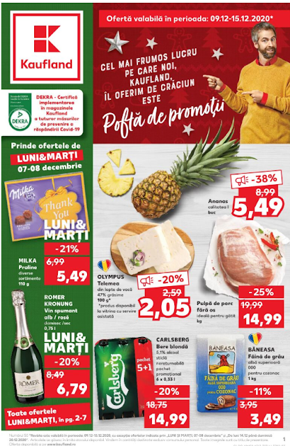 Kaufland Promotii + Catalog-Brosura 9-15.12 2020