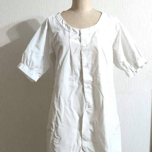 お父さんのYシャツからシュワッチ！自分のブライスへ変身w,リメイクブラウス,remake a 
blouse from dady's Shirt, 爸爸的白衬衫改成了我的短袖衬衫